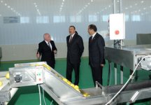 President Ilham Aliyev opens fruit drying and processing enterprise in Samukh (PHOTO)