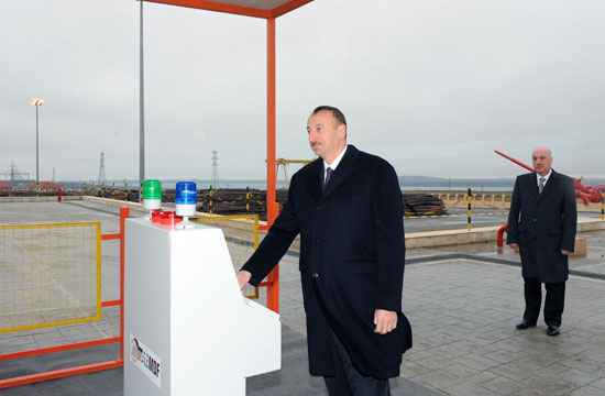 Ilham Aliyev attended the opening of AZMDF plant, built in the area of the Absheron region (PHOTO)