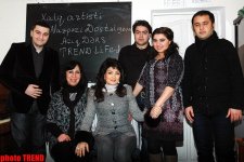 "Со студентами в аудитории" - репортаж о  педагогической деятельности Назпери Досталиевой (фотосессия)