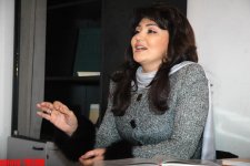 "Со студентами в аудитории" - репортаж о  педагогической деятельности Назпери Досталиевой (фотосессия)