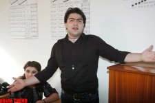 "Со студентами в аудитории" - репортаж о  педагогической деятельности Назпери Досталиевой (фотосессия)