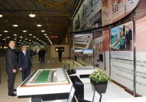 Azerbaijani President attended the opening of furniture factory, by “M-Line” LLC in the area of the Abseron region (PHOTO)
