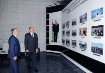 Azerbaijani President attended the opening of furniture factory, by “M-Line” LLC in the area of the Abseron region (PHOTO)