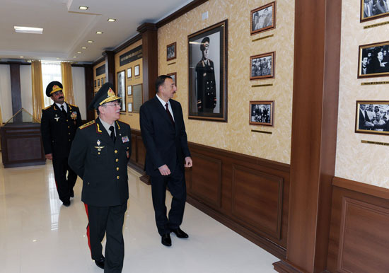 Ilham Aliyev attended the presentation ceremony of the war banner of Civil Defense Troops of the Ministry of Emergency Situations (PHOTO)