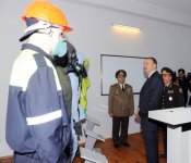 Ilham Aliyev attended the presentation ceremony of the war banner of Civil Defense Troops of the Ministry of Emergency Situations (PHOTO)