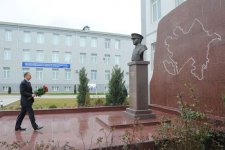 Ilham Aliyev attended the presentation ceremony of the war banner of Civil Defense Troops of the Ministry of Emergency Situations (PHOTO)