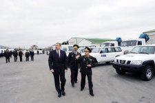 Ilham Aliyev attended the presentation ceremony of the war banner of Civil Defense Troops of the Ministry of Emergency Situations (PHOTO)