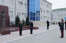 Ilham Aliyev attended the presentation ceremony of the war banner of Civil Defense Troops of the Ministry of Emergency Situations (PHOTO)
