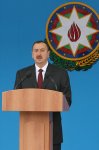 Ilham Aliyev attended the presentation ceremony of the war banner of Civil Defense Troops of the Ministry of Emergency Situations (PHOTO)