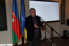 Фильм АМИ Trend "Когда слова уже иссякли" был продемонстрирован в Киеве участникам выставки "Крик Ходжалы" (ФОТО, ВИДЕО)