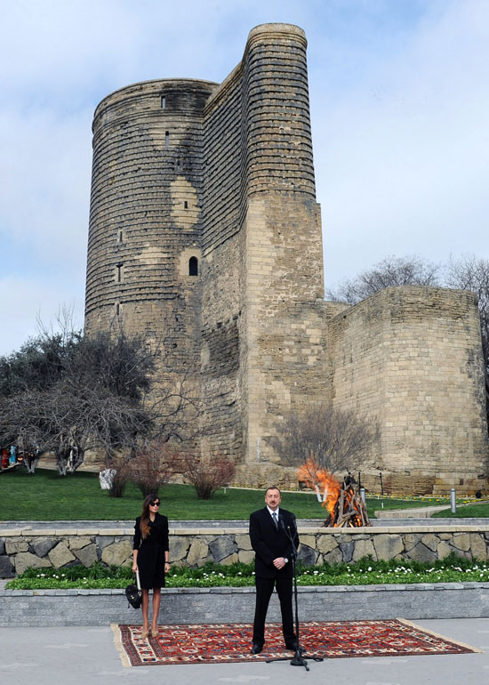 Azerbaijani President and his spouse attend nationwide festivities on occasion of Novruz Holiday (UPDATE) (PHOTO)