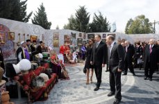 Azerbaijani President and his spouse attend nationwide festivities on occasion of Novruz Holiday (UPDATE) (PHOTO)