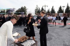 Azerbaijani President and his spouse attend nationwide festivities on occasion of Novruz Holiday (UPDATE) (PHOTO)