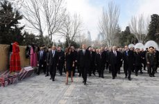 Azerbaijani President and his spouse attend nationwide festivities on occasion of Novruz Holiday (UPDATE) (PHOTO)