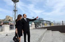 Azerbaijani President and his spouse attend nationwide festivities on occasion of Novruz Holiday (UPDATE) (PHOTO)