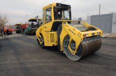 Azerbaijan's President examines work done in districts of Baku (PHOTO)