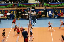 President Ilham Aliyev and his spouse Mehriban Aliyeva watch Challenge Cup final in Baku (PHOTO)