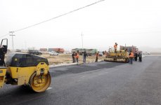 President Ilham Aliyev inspects capital`s Gobustan and Alat settlements