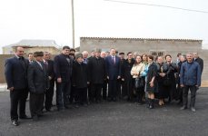 President Ilham Aliyev inspects capital`s Gobustan and Alat settlements