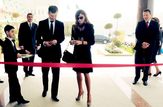 Heydar Aliyev Foundation' President visits orphanage and rehabilitation center in Baku`s District