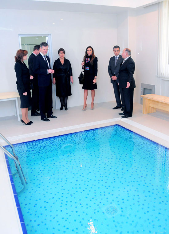 Heydar Aliyev Foundation' President visits orphanage and rehabilitation center in Baku`s District