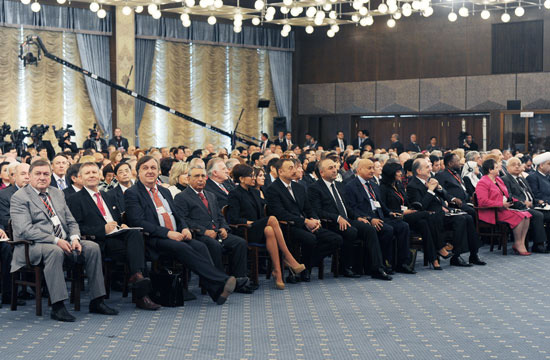 Azerbaijani President and Heydar Aliyev Foundation President attend opening ceremony of World Forum on Intercultural Dialogue (PHOTO)