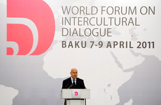 Azerbaijani President and Heydar Aliyev Foundation President attend opening ceremony of World Forum on Intercultural Dialogue (PHOTO)