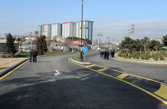 Azerbaijani President gets acquainted with improvement work in Bilajari and Sulutapa settlements (PHOTO)
