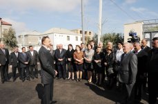 Azerbaijani President gets acquainted with improvement work in Bilajari and Sulutapa settlements (PHOTO)