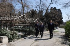 Azerbaijani President gets acquainted with improvement work in Bilajari and Sulutapa settlements (PHOTO)