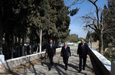 Azerbaijani President gets acquainted with improvement work in Bilajari and Sulutapa settlements (PHOTO)