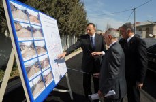 Azerbaijani President gets acquainted with improvement work in Bilajari and Sulutapa settlements (PHOTO)