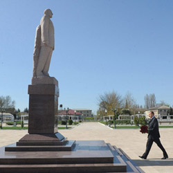 Azerbaijani President visits Masalli region (PHOTO)