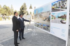 Azerbaijani President visits Masalli region (PHOTO)