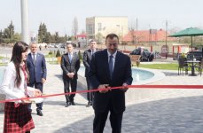 Президент Ильхам Алиев ознакомился с площадью Государственного флага в Астаре, принял участие в открытии Дома молодежи (ФОТО)