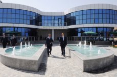 Президент Ильхам Алиев ознакомился с площадью Государственного флага в Астаре, принял участие в открытии Дома молодежи (ФОТО)