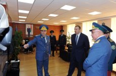 Azerbaijani President gets acquainted with conditions created in Astara customs office (PHOTO)