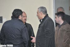 Друзья и близкие пришли попрощаться с Анаром Мамедхановым (фотосессия)