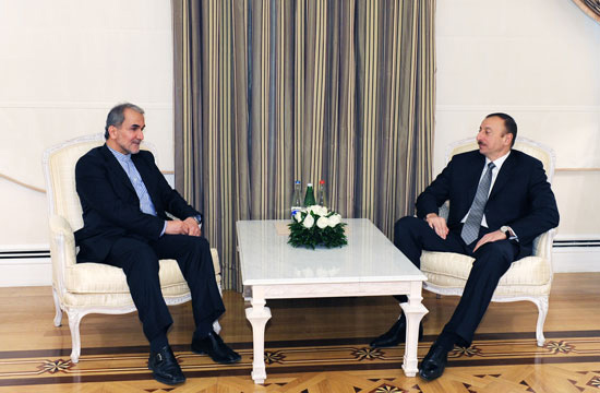 Azerbaijani President receives special representative of Iranian President for Caspian affairs