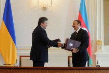 Азербайджан и Украина подписали ряд документов (ФОТО)