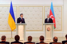 Азербайджан и Украина подписали ряд документов (ФОТО)