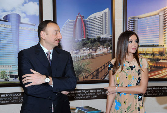 Azerbaijani President "AITF 2011" 10th Azerbaijan International Tourism and Travel Fair and 2nd Azerbaijan Domestic Tourism Exhibition (PHOTO)
