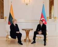 Relations between Azerbaijan, Lithuania developing very successfully - President Ilham Aliyev (UPDATE) (PHOTO)