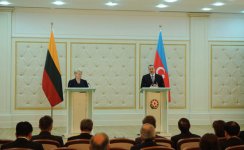 Relations between Azerbaijan, Lithuania developing very successfully - President Ilham Aliyev (UPDATE) (PHOTO)