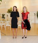 Azerbaijan`s First Lady Mehriban Aliyeva meets French film star Catherine Deneuve (PHOTO)