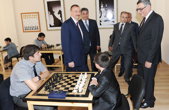 Azerbaijani President inaugurates Imishli Olympic Sports Complex (PHOTO)