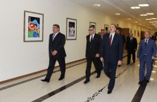 Azerbaijani President inaugurates Imishli Olympic Sports Complex (PHOTO)