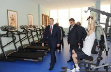Azerbaijani President inaugurates Imishli Olympic Sports Complex (PHOTO)