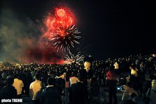 В Национальном парке состоялся праздничный концерт и грандиозный фейерверк (ФОТО)