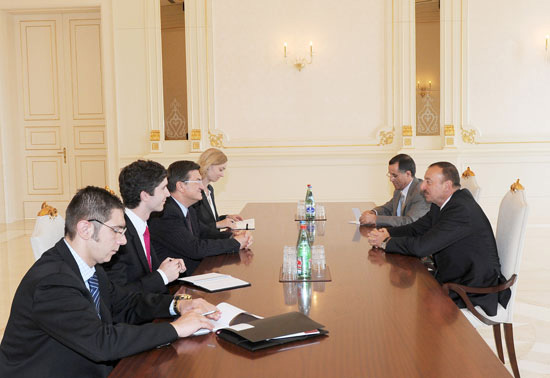 Azerbaijani President receives OSCE PA President